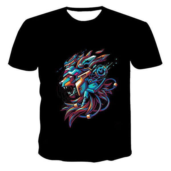 

new creativity skull print the 3d print shirts hippie graphic horror men clothing