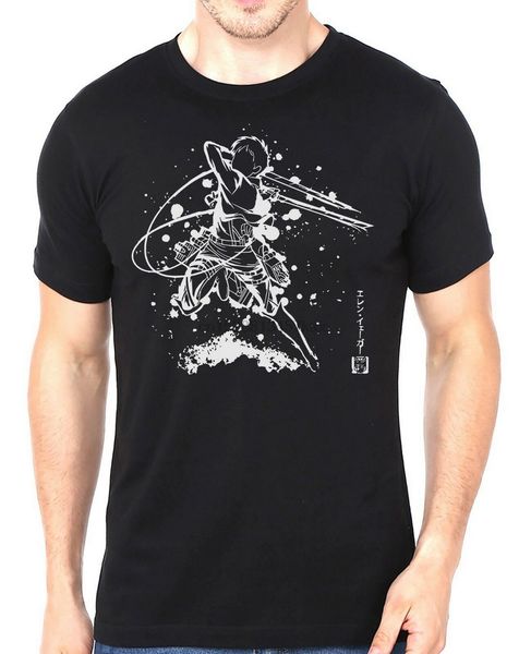

attack on titan soulkr style adults black tee t shirt t-shirt stylish custom