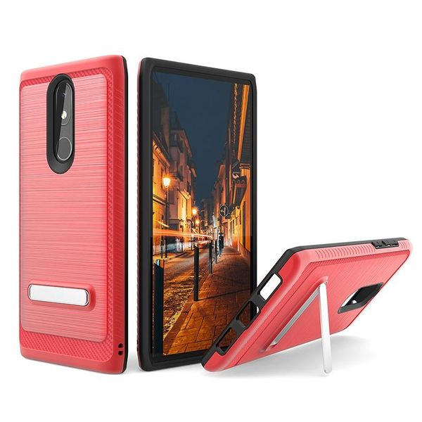 

armor brushed phone cases for coolpad legacy metropcs moto g7 power g7 play tpu pc 2 in 1 credit card slot phone cases oppbag