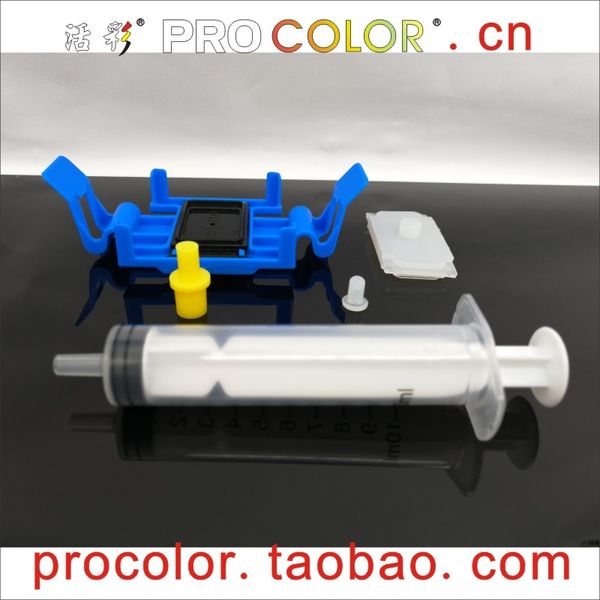 

ink refill kits cb863-80013a cb863-80002a printhead dye pigment cleaning liquid fluid tool for 932xl 933xl 7600 6060e 6100e printer head