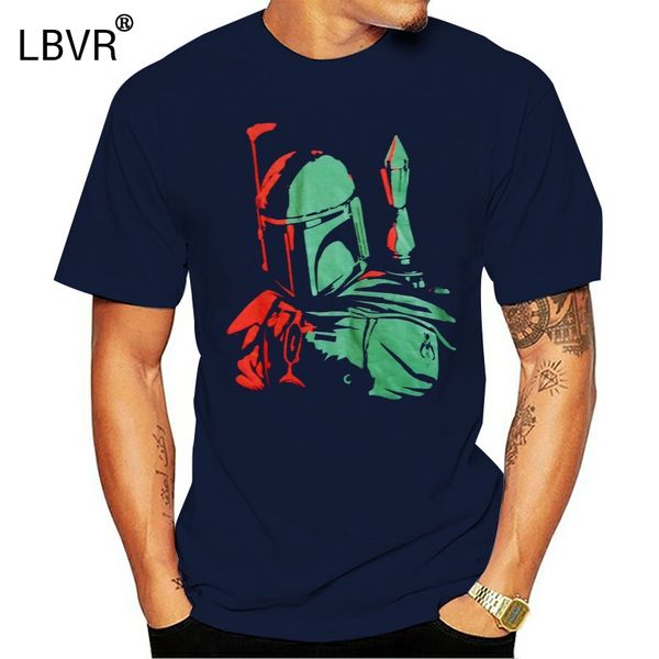 

boba fett bounty hunter black t-shirt size medium design short sleeve tee shirt