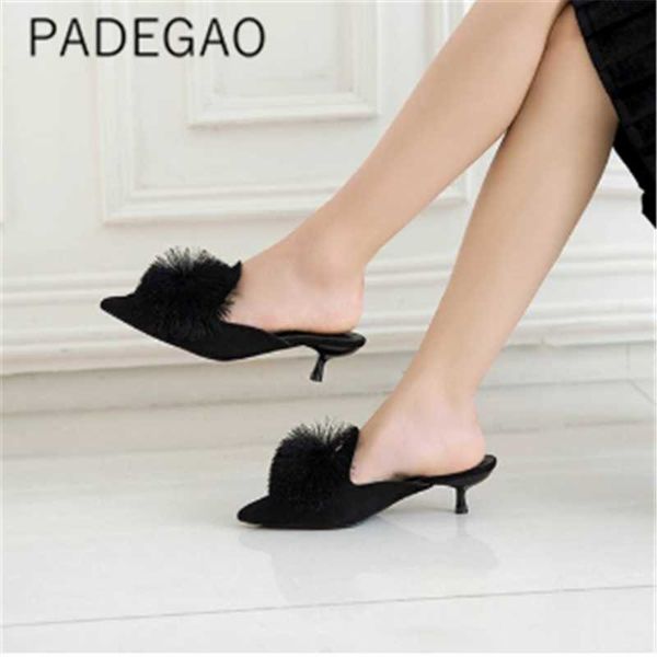 

casual spring pointed toe shallow womens flat comfort fashion mules shoes black korean 2020