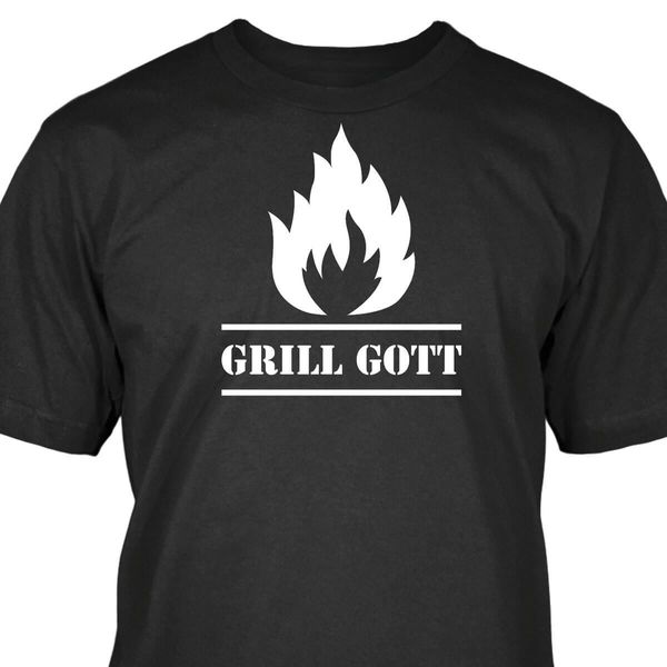 

2019 высокого качества способа новых людей футболка grill gott футболка смешной фитнес футболки
