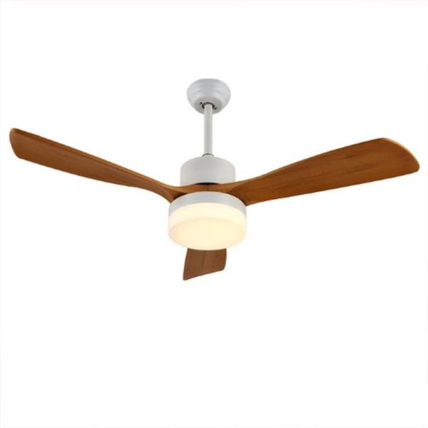

woodsman nordic ceiling fan light restaurant home living room simple frequency conversion solid wood ceiling fan light