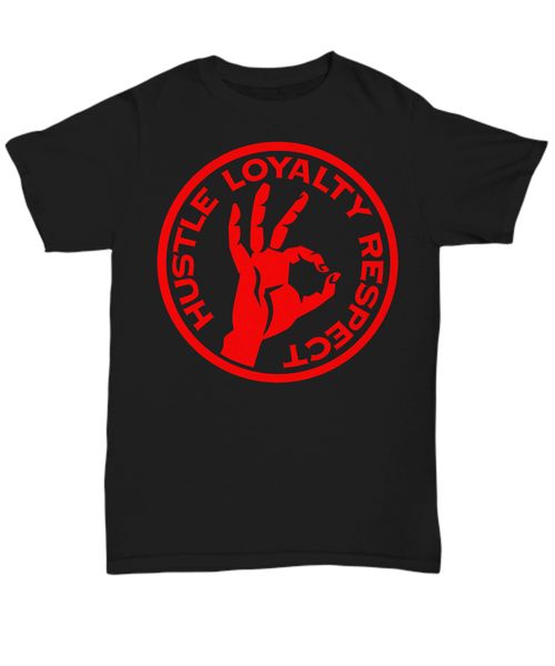 

2020 fashion ustle loyalty respect - t-shirt - teetee shirt