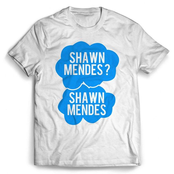 

shawn mendes cloud logo men's women's t shirt style tee shirt
