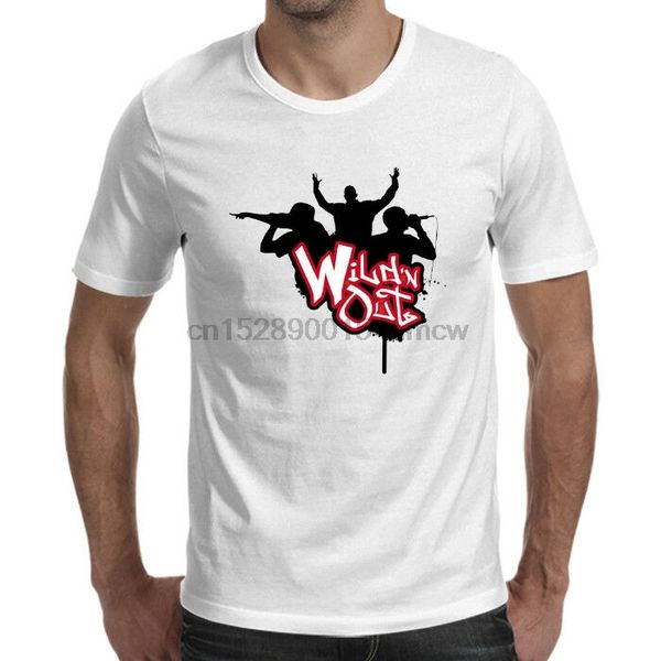 

wild n out comedy logo white t-shirt size s-5xl