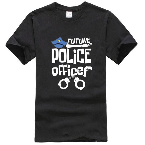 

design future police officer state servant executive t shirt tee men big size s_5xl novelty natural