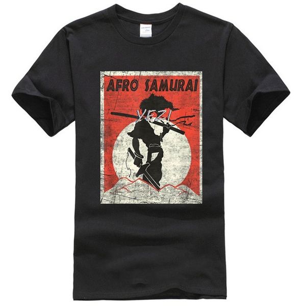 

afro samurai футболка с черным рукавом и s-3xl рукавом, новейшими мужской футболкой 2020