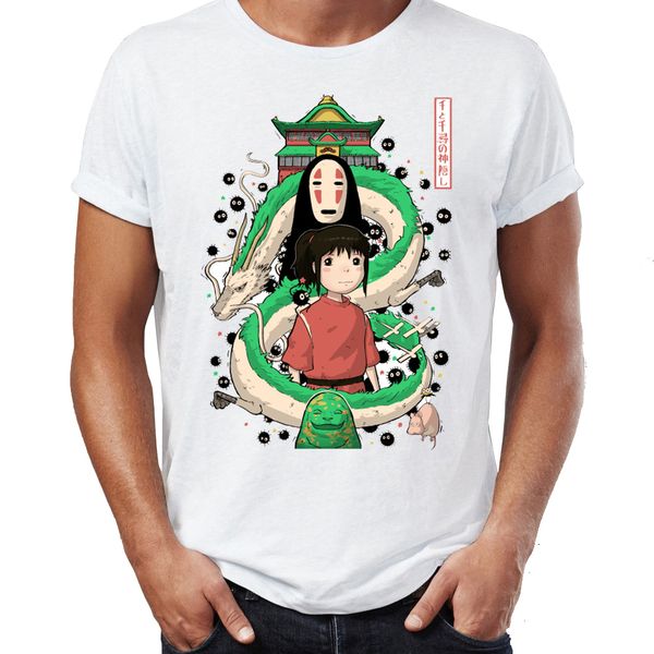 

men's t shirt the spirited away chihiro ogino artsy awesome artwork printed tee