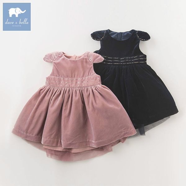 

dave bella autumn princess baby girl's birthday dress kids fashion ball gown designs clothes children vestido, Red;yellow