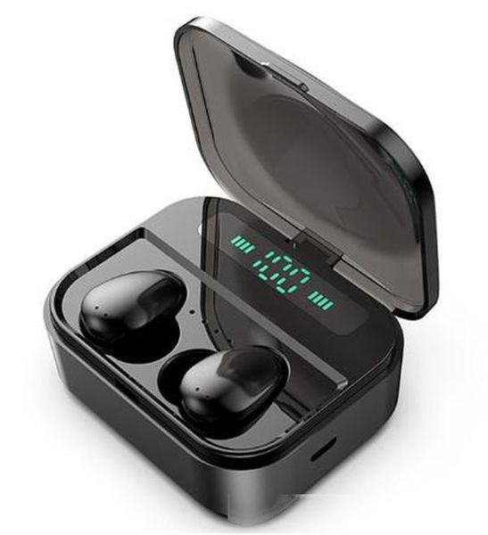 

x7 tws bluetooth earphone v5.0 mini stereo wireless earbuds headset headphones waterproof with led display 3500mah charging box