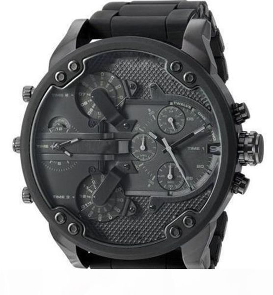 

2020 dz new watches - dz7312 dz7315 dz7331 dz7333 dz7370 dz7395 dz7396 dz7399 dz7401 men military sports watch with box, Slivery;brown