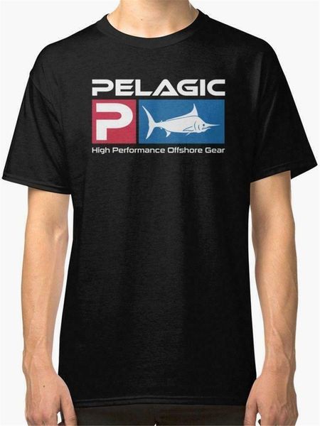 

new pelagic mens t shirt black usa size em1 outdoor wear tee shirt
