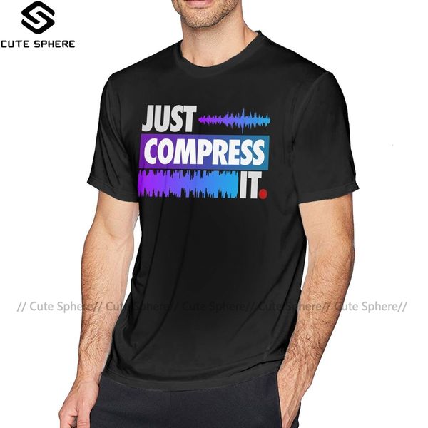 

just dance t shirt just compress it t-shirt oversize short sleeves tee shirt printed awesome 100 cotton tshirt