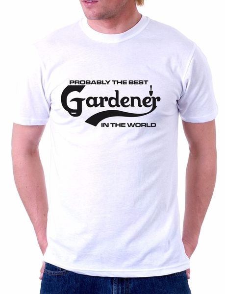 

discount 2019 new fashion summer summer cool tees shirts the gardener in the world gardening t shirt design online