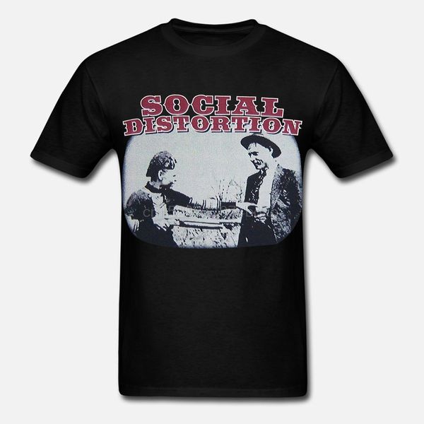 

social distortion bonnie & clyde spring tour 2011 blk t-shirt new official