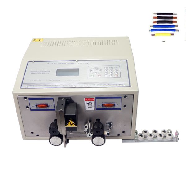 

220v/110v automatic swt508c computer wire peeling stripping cutting machine for computer strip wire machine 2.5mm2