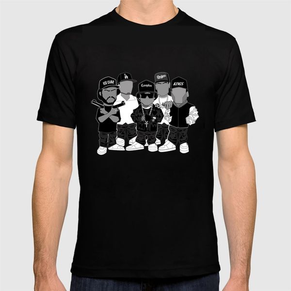 

nwa n.w.a. голос улиц t рубашка мужская hip hop rap с коротким рукавом футболка harajuku лето стиль camisetas топ tee
