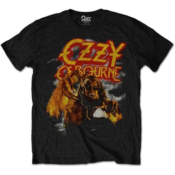 

medium black ozzy osbourne vintage werewolf men t-shirt. - mens tshirt t shirt brand 2019 male short sleeve tee