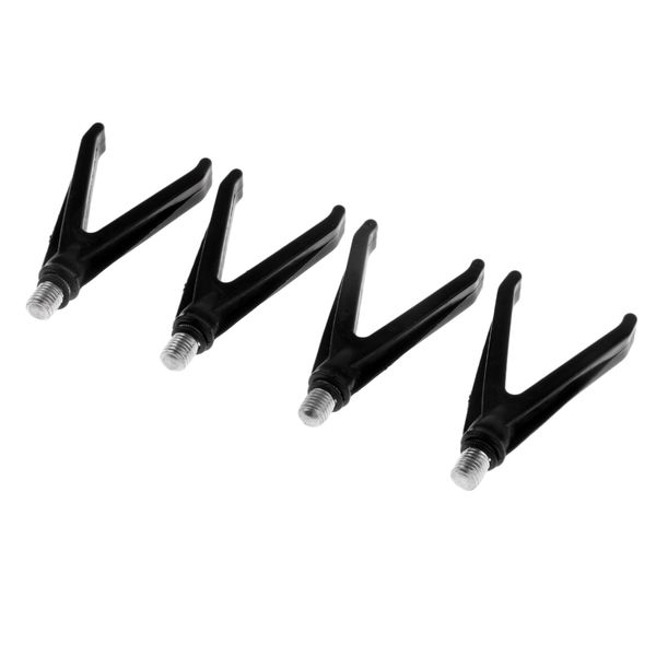

4шт v-head удочка rest rack держатель удочка fitting uk m3 / 8 thread