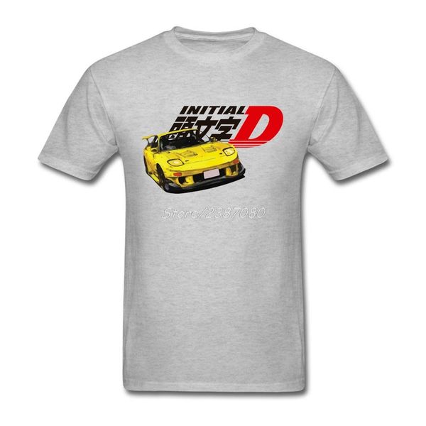 

summer initial-d comics t shirt group men's t-shirt o-neck cotton big size short sleeve t shirts
