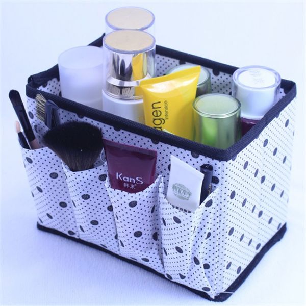 

large capacity foldable make up cosmetics bag container bag dresser deskcosmetic makeup organizer pa897022