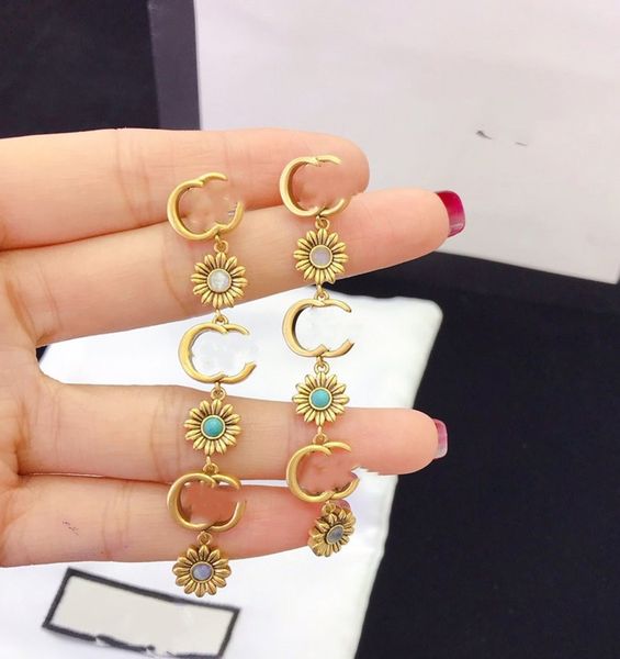

Long Earrings with Woman Retro Nostalgia Earrings In The Sweetness Classic Material with S925 Silver Pin Earrings
