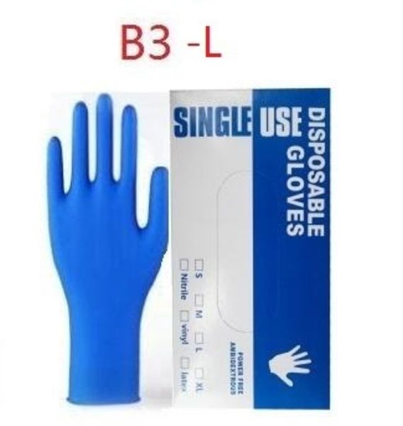 

nitrile 100pcs/lot glove protective latex glove gloves disposable gloves rubber glove pvc safet o09l
