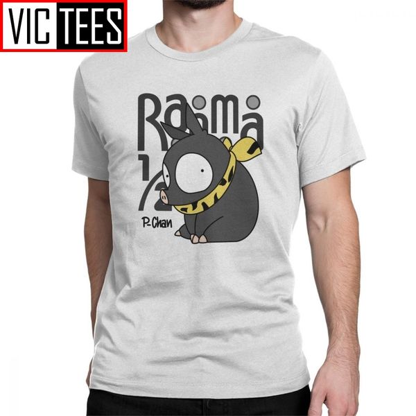 

men's p chan ranma 12 t shirt anime akane p chan rumiko martial japanese pig cotton short sleeve tees birthday present t-shirt