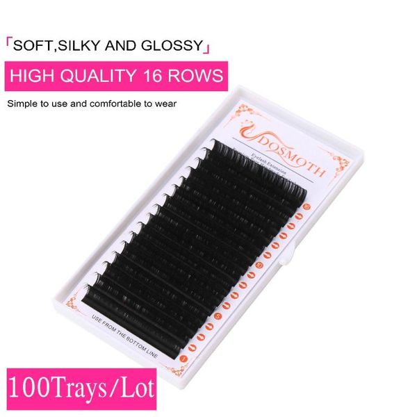 

100pc 16rows handmade natural eyelashes individual,extension eyelash, false eyelash,fast shipping