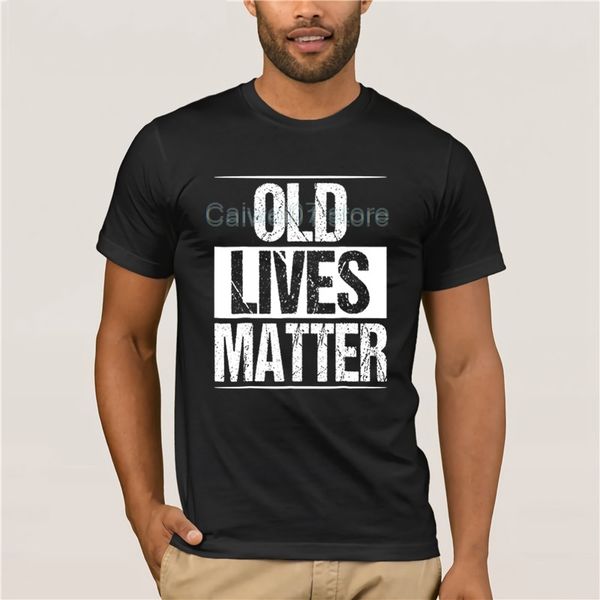 

men's cool short-sleeve t-shirt get old lives matter 40th 50th 60th 70th birthday gifts 1 trendy creative graphic t-shirt top