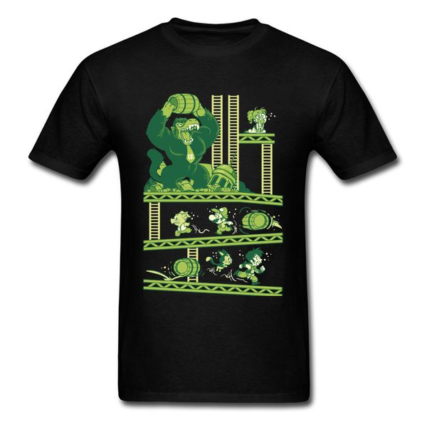 

dragon kong ball super mario videogame tshirts mountain gorilla attract mario funny cartoon t shirt pure cotton fitness tee man