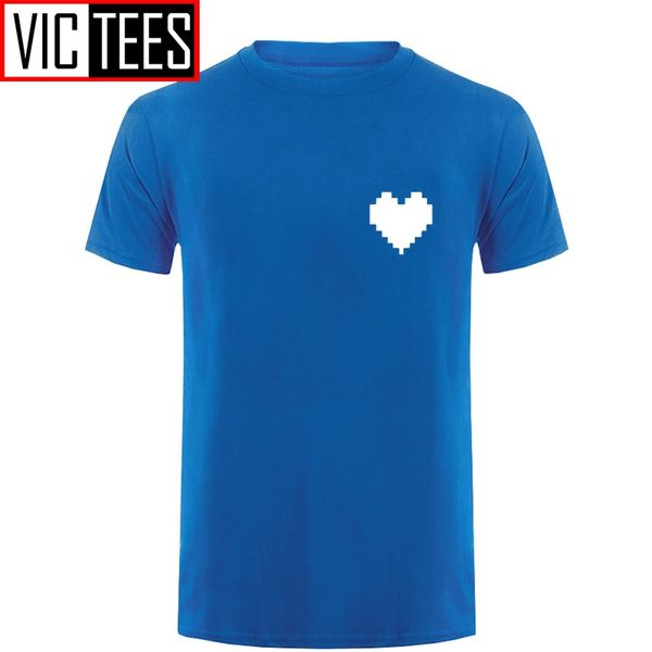 

men valentine's day lycra t shirts undertale t shirt 8 bit heart printing t shirts lovers t-shirts