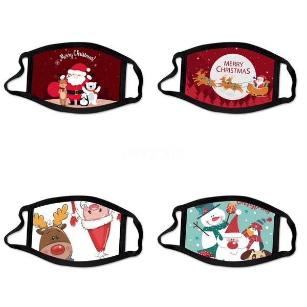 

silk face mouth cover women floral printed mask outdoor prection washablemasks party gift#762, Black