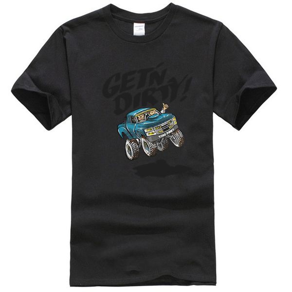 

gentn dirty offroad race truck t-shirt