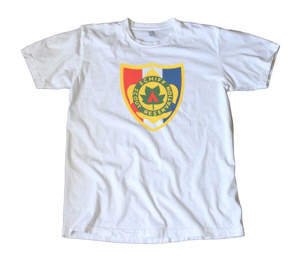 

boy scouts schiff reservation decal t-shirt