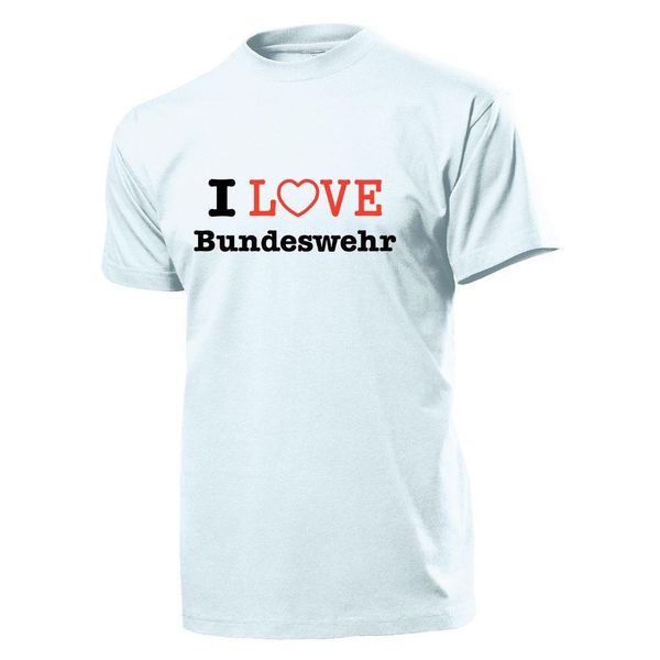 

2019 fashion summer style i love bundeswehr einheit truppe bw herz liebe - t shirt #628 tee shirt