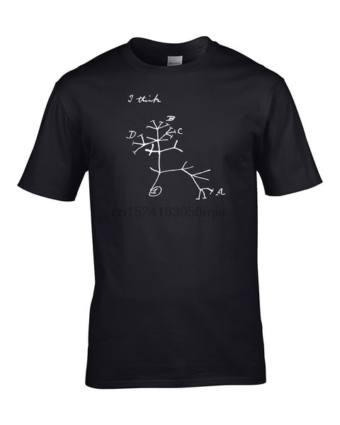 

darwins tree of life- ideas of natutral selection- mens t-shirt