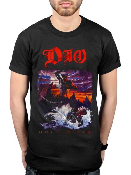 

official dio holy diver t shirt merch rock album music vintage 80s magica