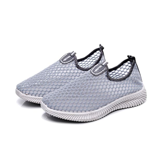 

zapatos planos de mujer lady light weight grey comfortable spring slip on flat shoes women fashion shoes e5222b, Black