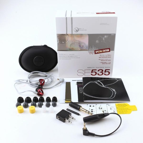 

se535 handsheadphones in -ear headphones se535 wired earphones hifi earphones noise cancelling headsets with retail package logo v best