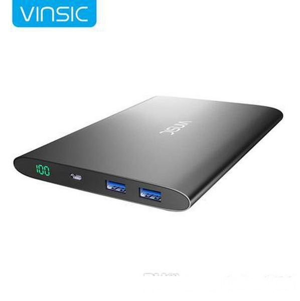 

vinsic alien p2 ultra slim 20000mah 15000mah 12000mmah power bank dual usb external battery charger universal