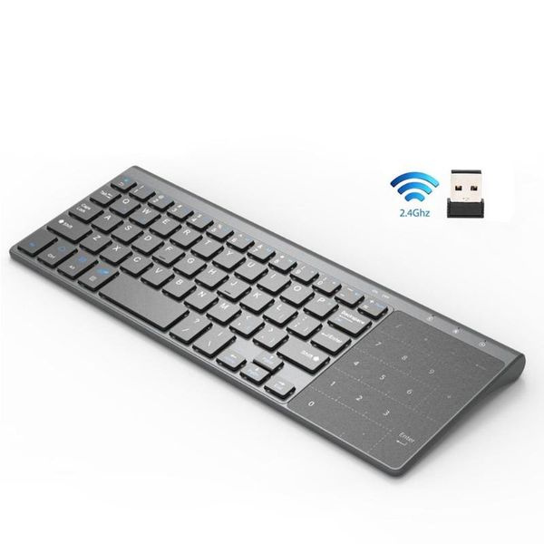 

2020 new portable 2.4g wireless keyboard with number touchpad thin numeric keypad for android windows tablet, desk lappc