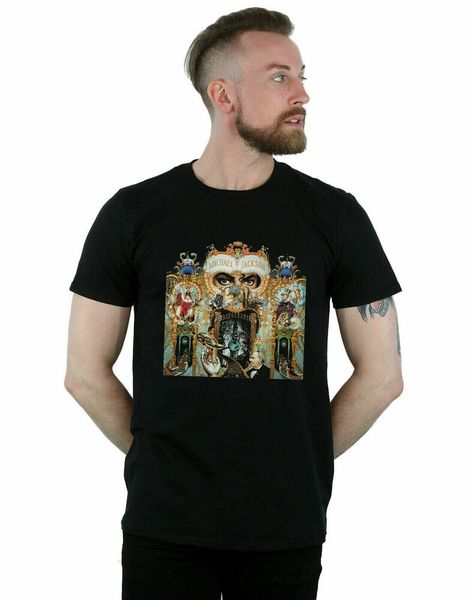 

michael jackson dangerous album cover t-shirts cotton m-3xl us mens tee trend
