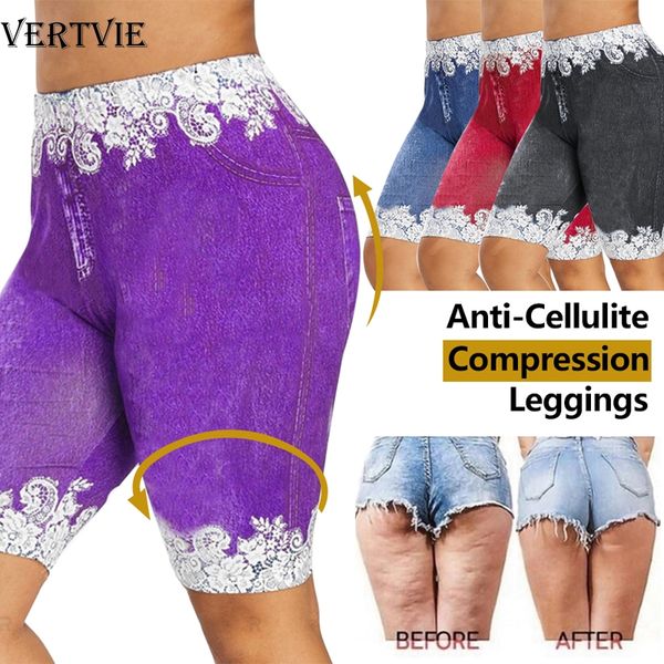 

yoga outfits women lace patchwork cycling high elastic mid waist shorts dancing gym biker active sports compression leggings, White;red