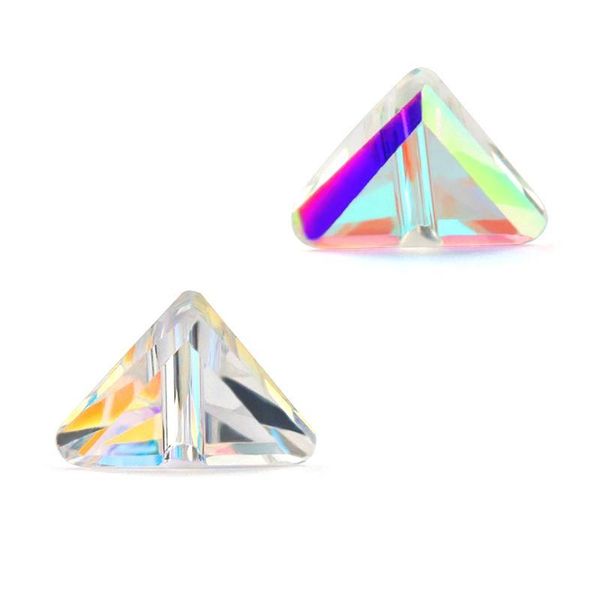 

super shiny 4/6/8/10mm triangle shape beads crystal beads austria glass beads spacer for jewelry diy jewelry acc qylizc