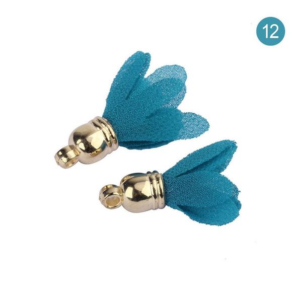 

30pcs mini metal cap flower tassels for boho jewelry diy craft making supplies bracelet necklace earring finding accessories h bbytjm