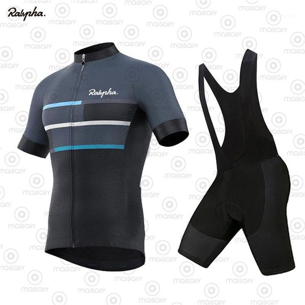 

ralvpha summer cycling jerseys outdoor riding sportswear quick dry bicycle short sleeve clothing maillot ropa ciclismo hombre1, Black;blue