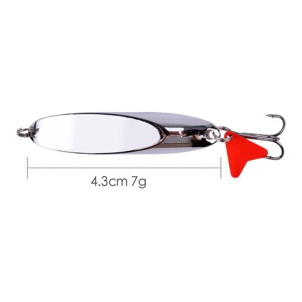 

7/10/14/18/21/28g metal spinner spoon fishing lure hard baits sequins noise paillette with feather treble hook fishin qyltfv